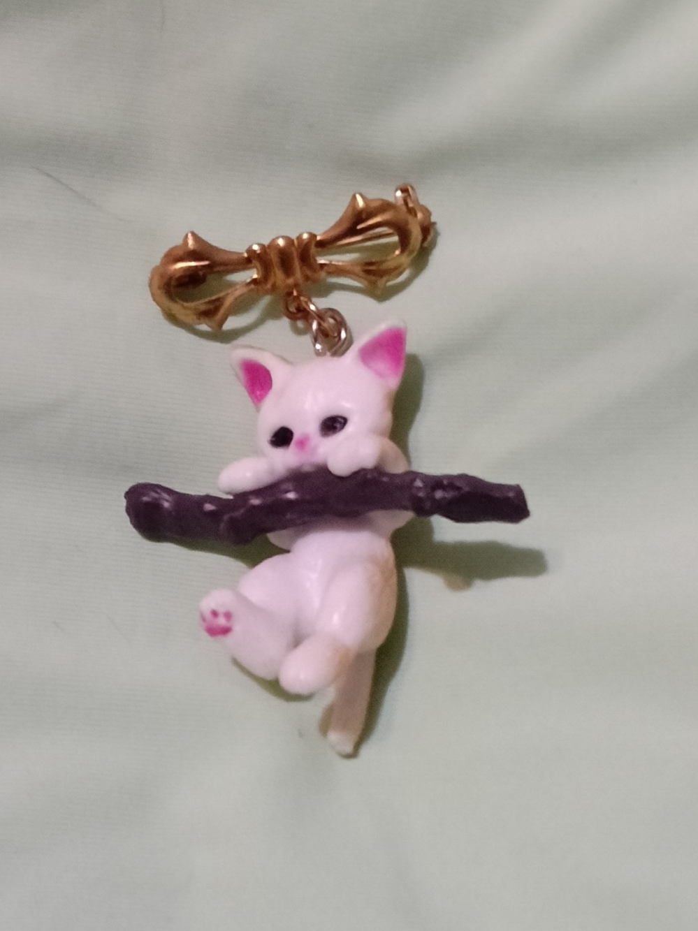 Animal Brooches Owl, Kitten, Cat Family, Red Fox, Squirrel And Ram - CHOOSE ONE - Picture 3 of 9